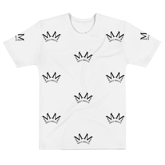 ein weißes T-Shirt mit dem Logo Drauf