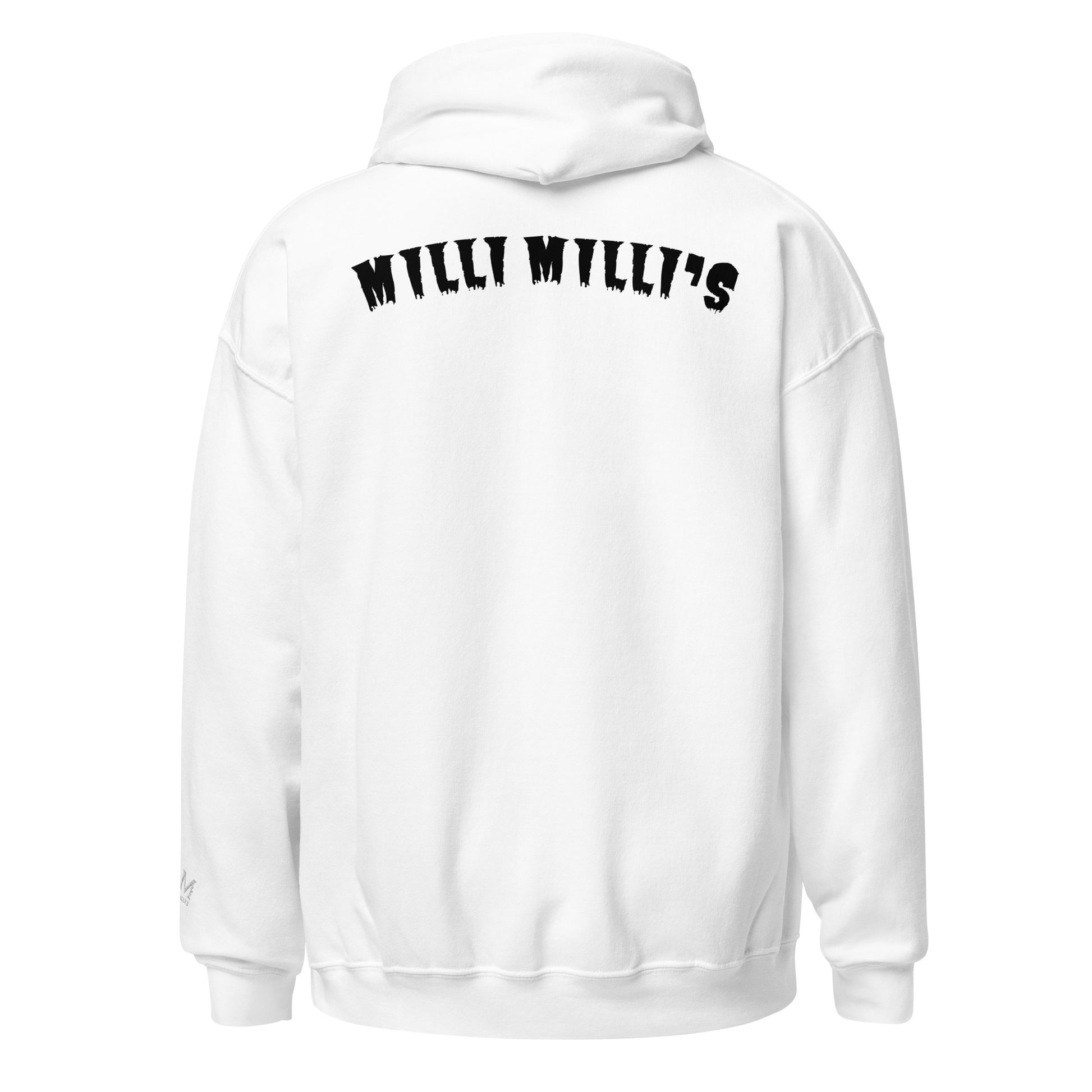 eine weiße Kapuzenjacke mit den Worten wild wild darauf